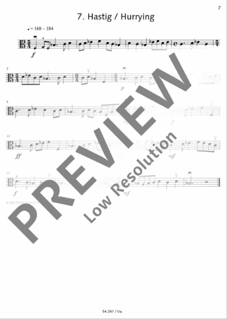Moods Violin scores gallery preview page 20