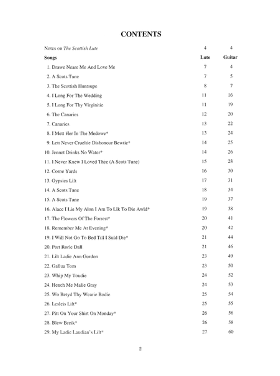 The Scottish Lute The Scottish Lute Lute scores gallery preview page 3