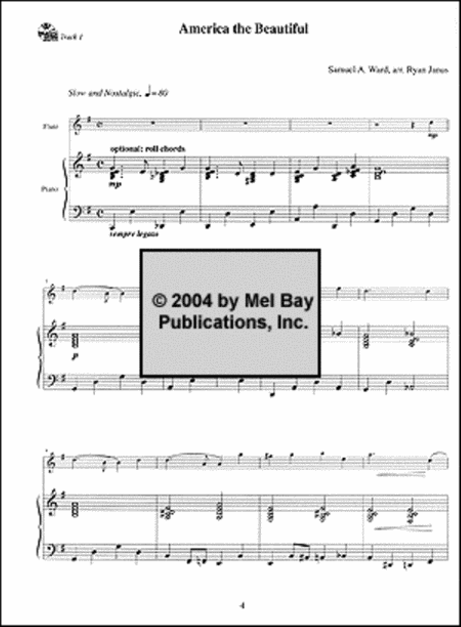 Solo Collection for Beginning Flute Flute Solo scores gallery preview page 3