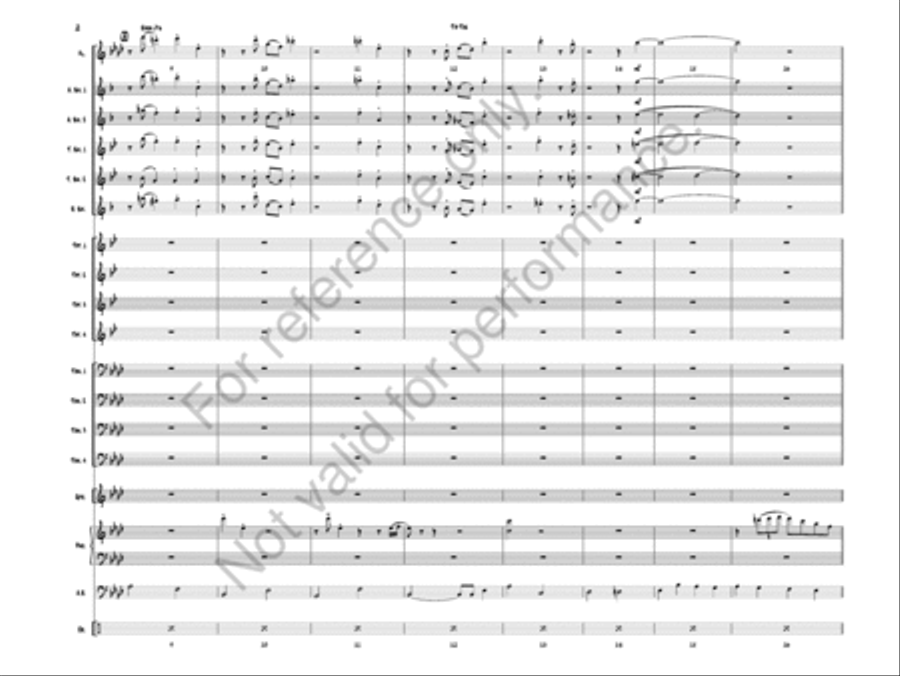 Tip Toe Jazz Ensemble scores gallery preview page 5