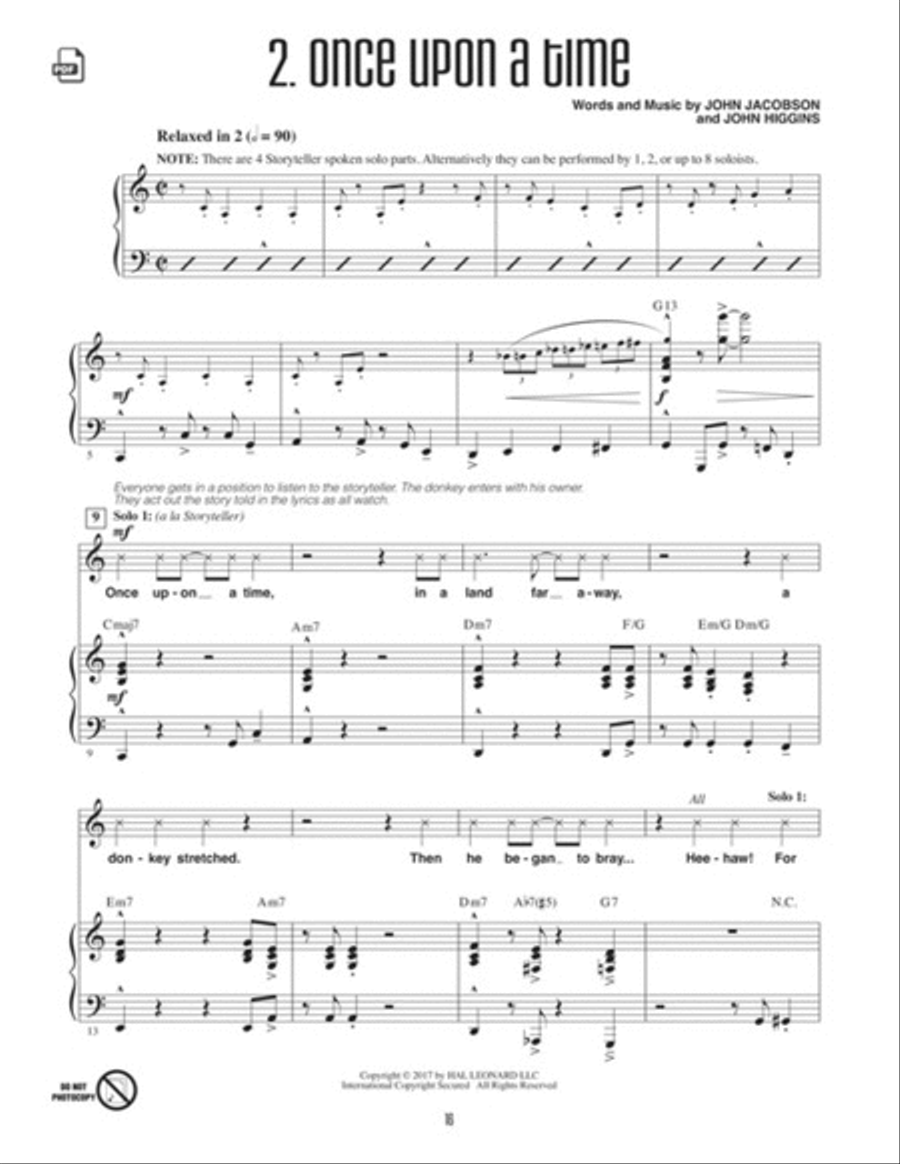 Bremen Town Jam! Choir scores gallery preview page 5