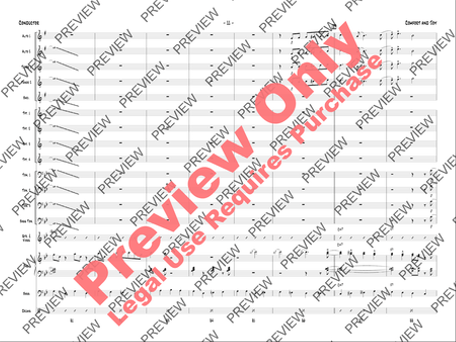 Comfort and Joy Comfort and Joy Jazz Ensemble scores gallery preview page 14