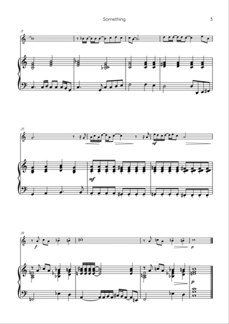 Something Something Piccolo scores gallery preview page 3