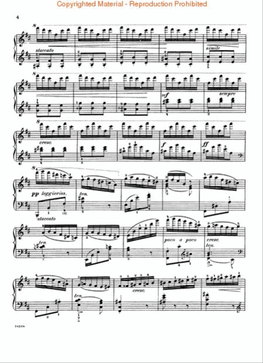 Witches' Dance, Op. 17, No. 2 Piano Solo scores gallery preview page 3