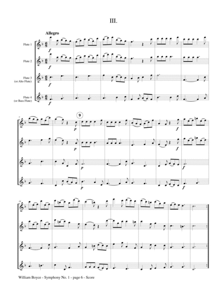 Symphony No. 1 for Flute Choir