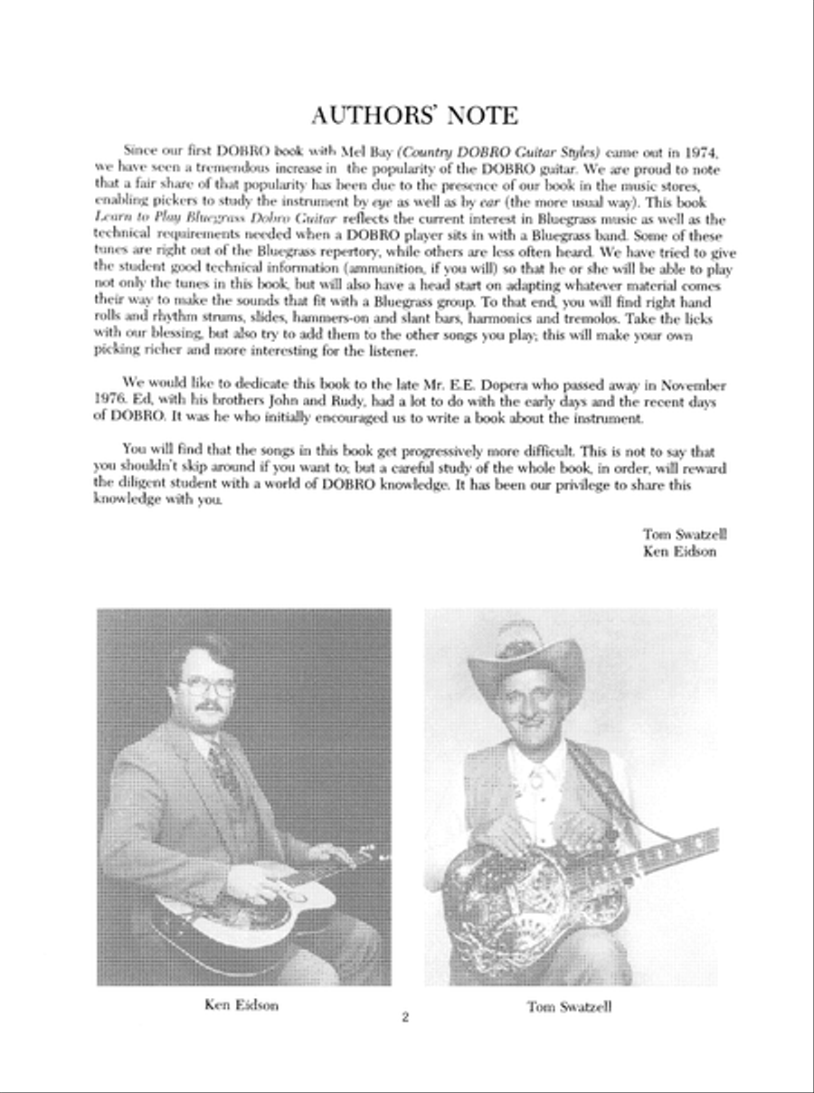 Learn to Play Bluegrass Dobro Guitar Acoustic Guitar scores gallery preview page 8