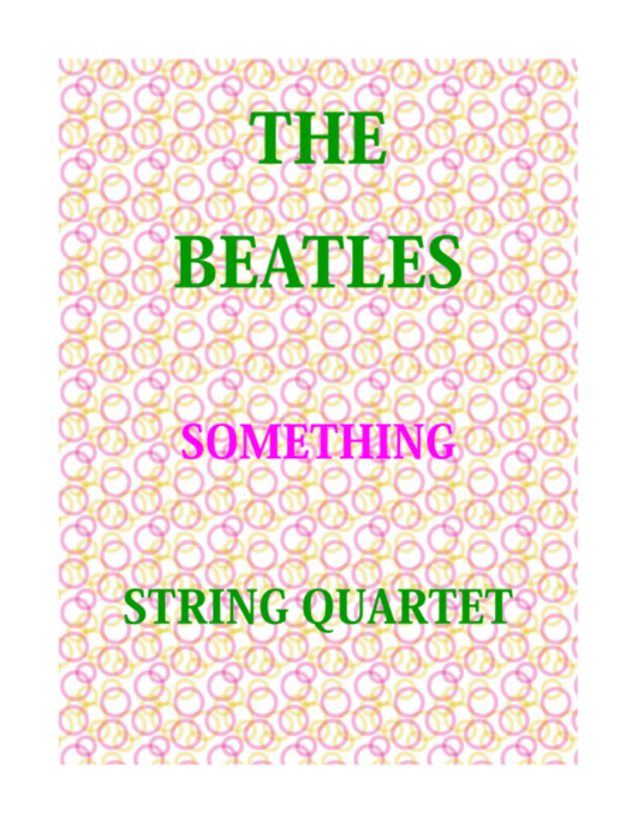 Something String Quartet scores gallery preview page 1