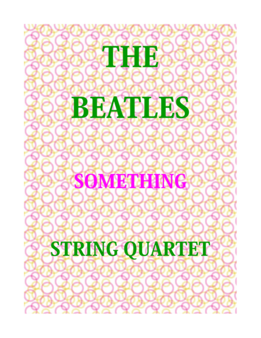 Something Something String Quartet scores gallery preview page 1