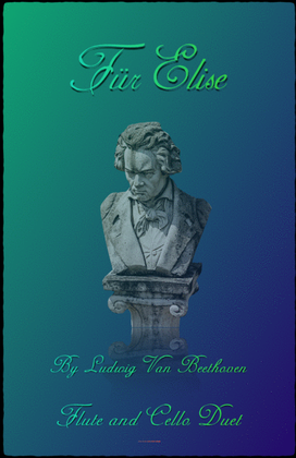 Book cover for Für Elise, Flute and Cello Duet