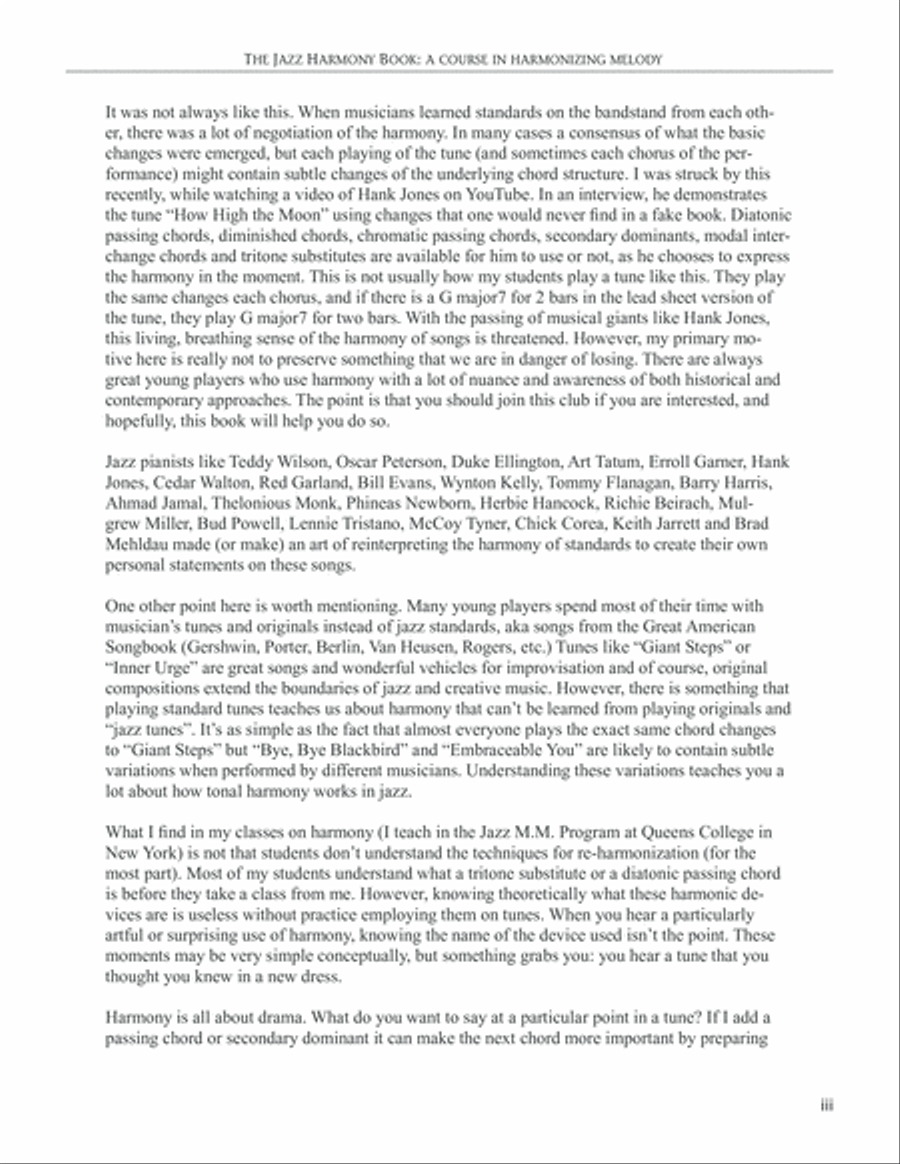 Jazz Harmony Book Collection / Songbook scores gallery preview page 6