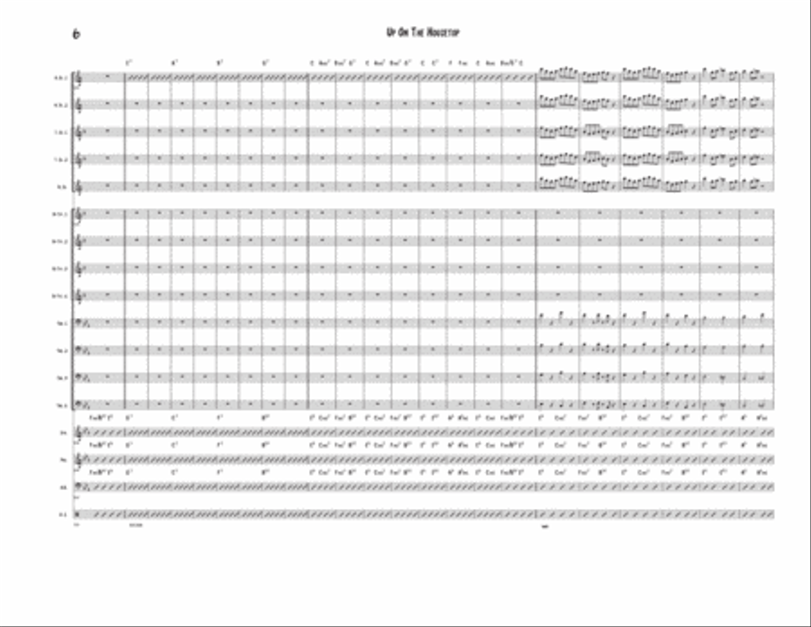 Up On The Housetop Up On The Housetop Jazz Ensemble scores gallery preview page 6