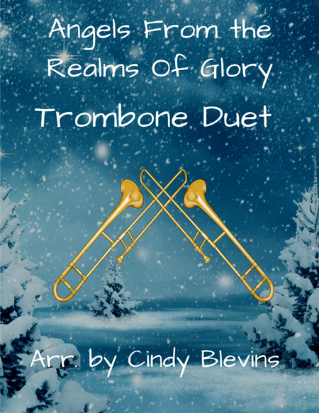 Angels From the Realms of Glory, for Trombone Duet image number null