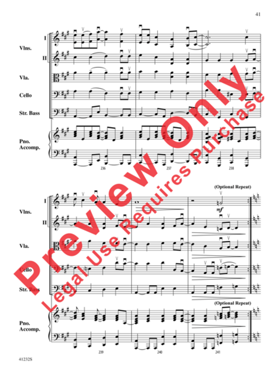 Pippin String Orchestra scores gallery preview page 42