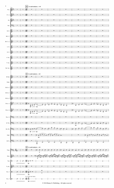 Danny Boy for Concert Band -- Score image number null
