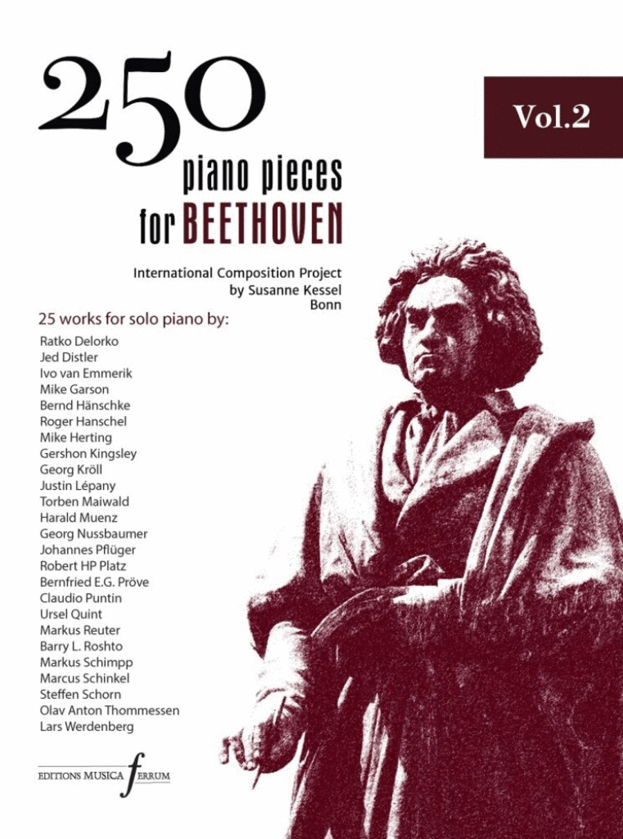 250 Piano Pieces for Beethoven - Volume 2