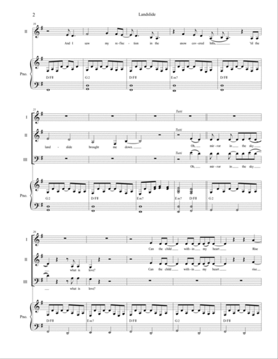 Landslide 3-Part scores gallery preview page 2