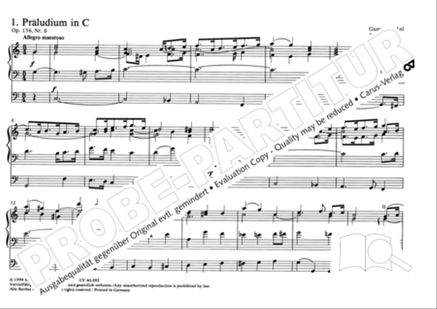 Free Organ Music from the Romantic Period, Vol. II (Freie Orgelmusik der Romantik, Band II) Organ scores gallery preview page 6