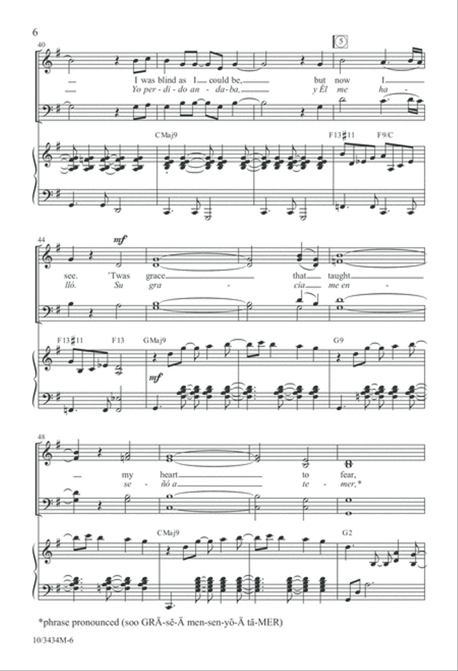 How Sweet the Sound How Sweet the Sound 4-Part scores gallery preview page 7