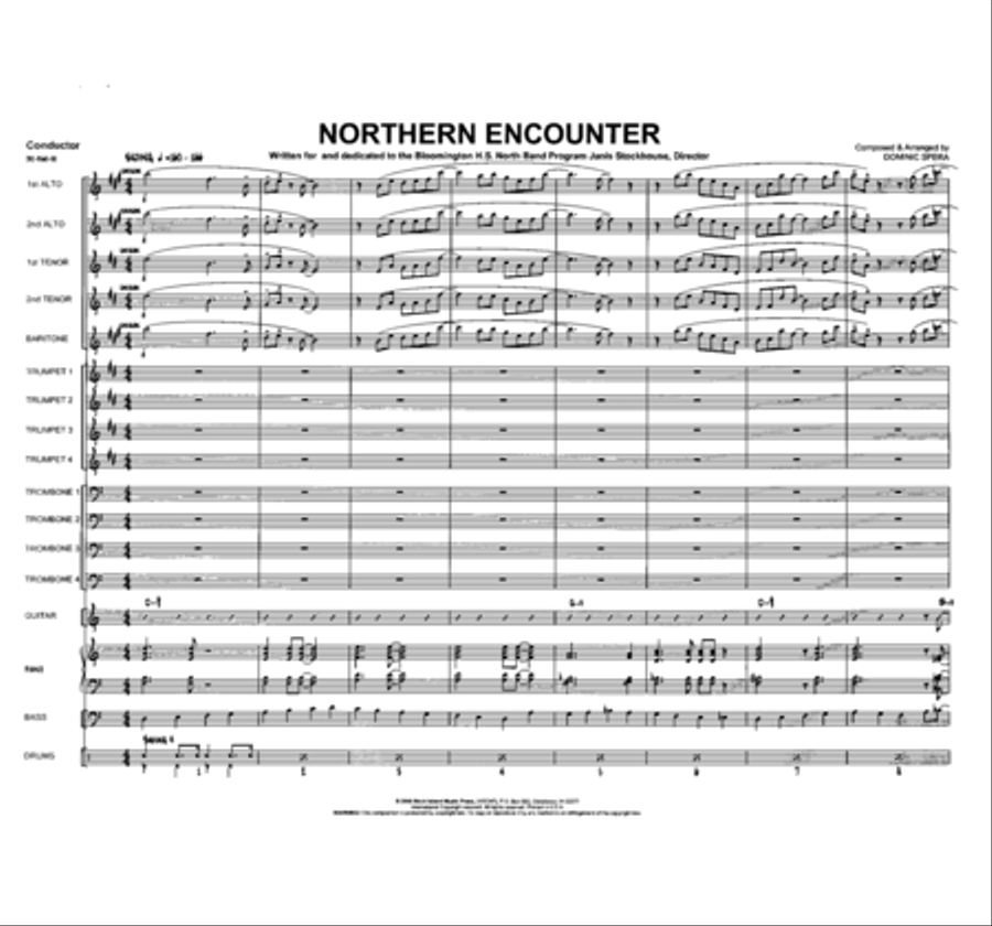 Northern Encounter Jazz Ensemble scores gallery preview page 2