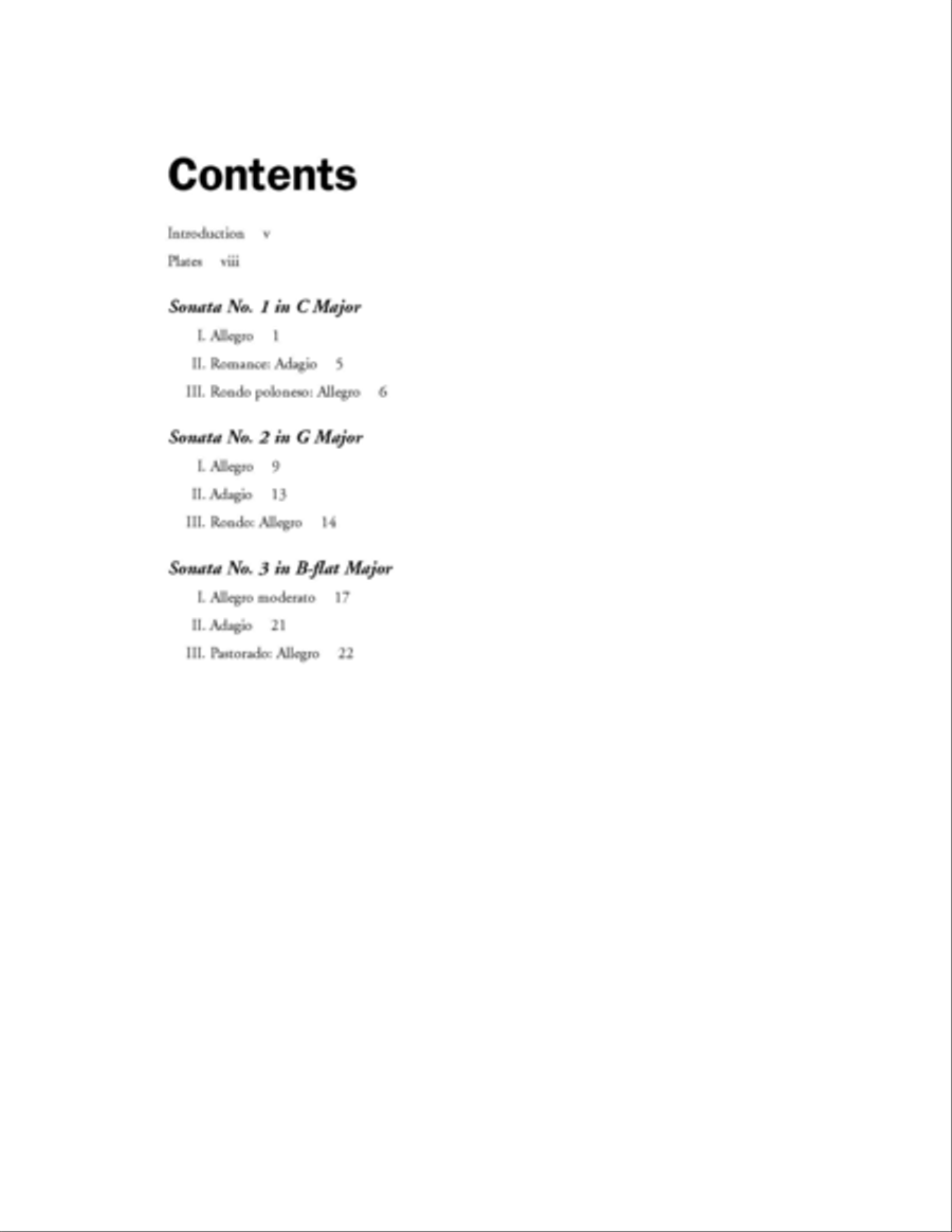 Three Cello Sonatas Cello Solo scores gallery preview page 3