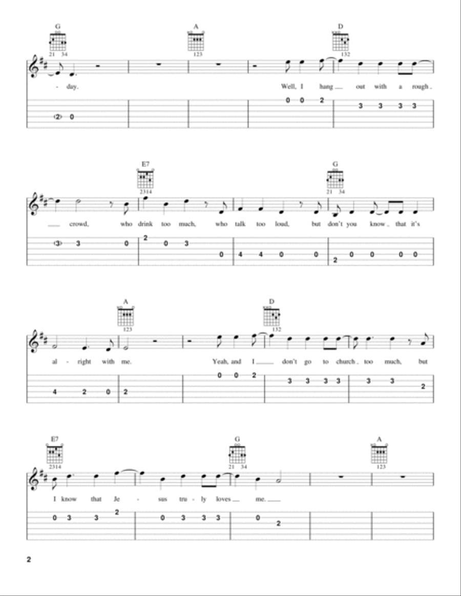 Who's To Say Electric Guitar scores gallery preview page 2
