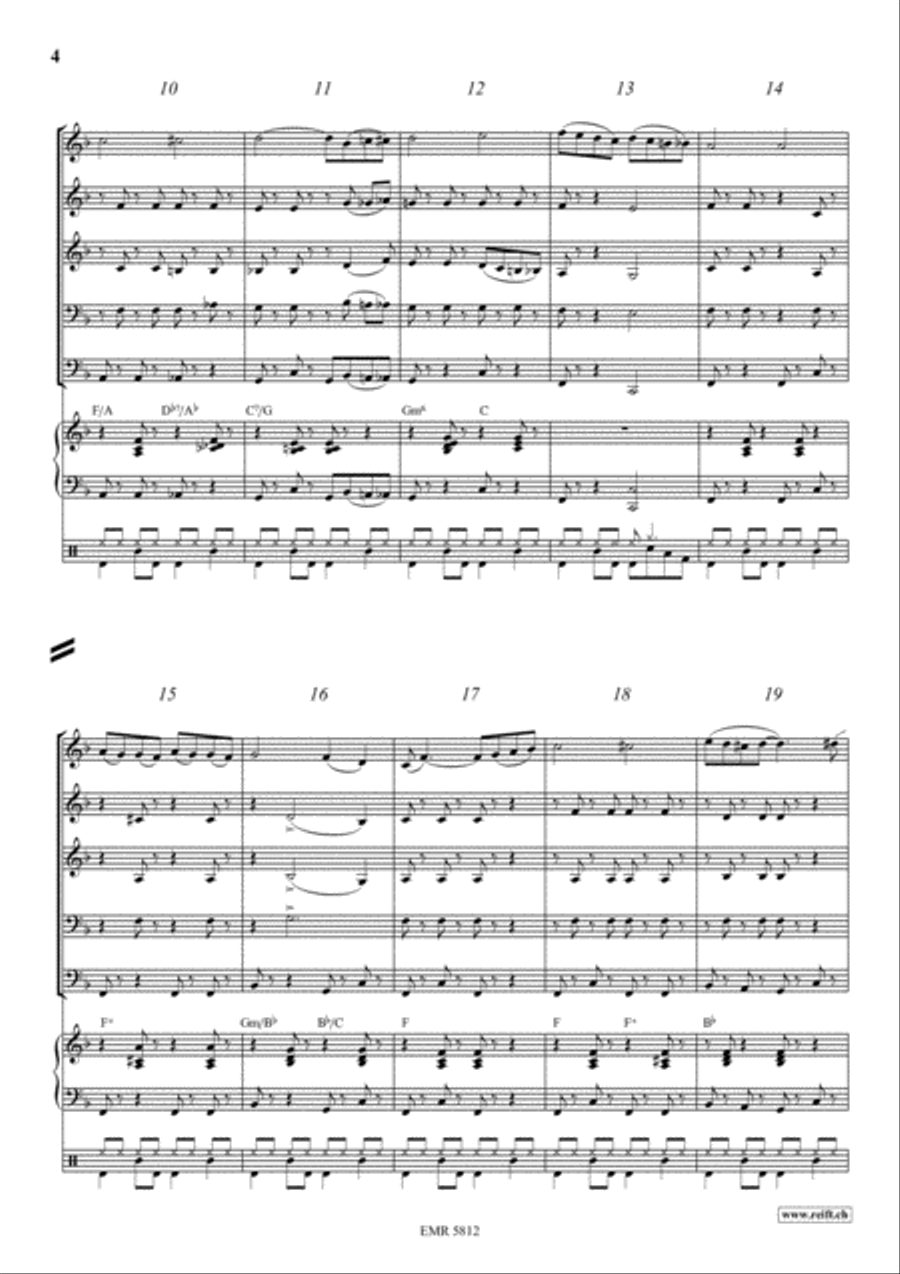 Swanee Concert Band scores gallery preview page 4