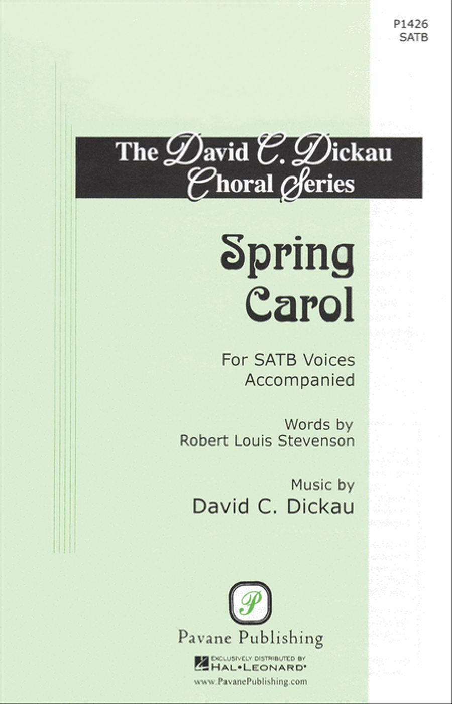 Spring Carol 4-Part scores gallery preview page 1