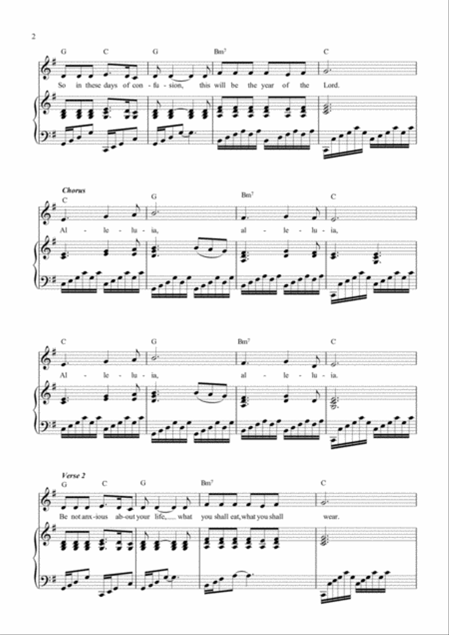Heart of Compassion Piano Solo scores gallery preview page 3