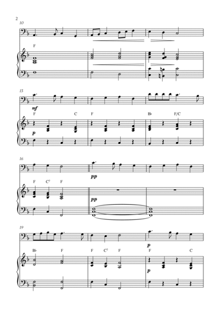 Deck the Halls (for Trombone and Piano)