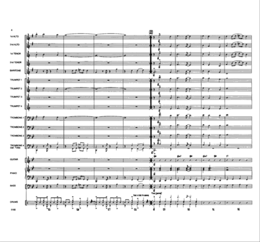 Jambalaya Jane Jazz Ensemble - Sheet Music page 7