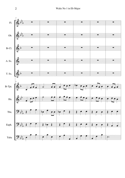 Chopin's Waltz No 1 in Eb Major 'Grande Valse Brillante' - Score and Parts image number null