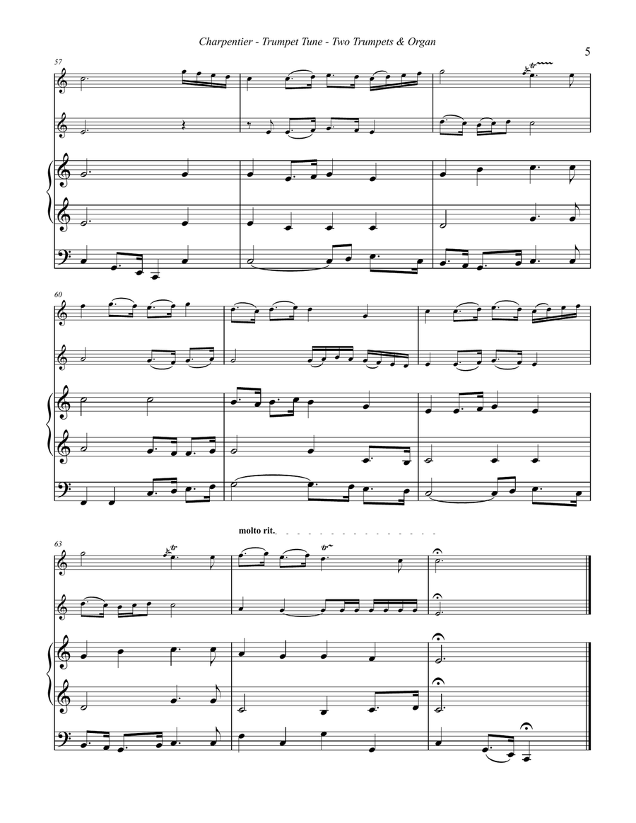 Trumpet Tune from 