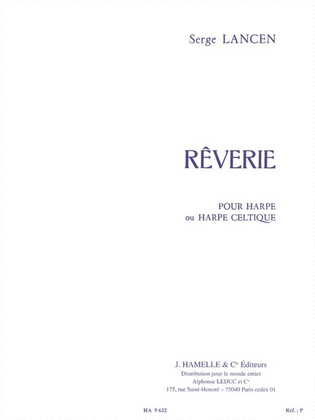 Book cover for Reverie (harp Solo)