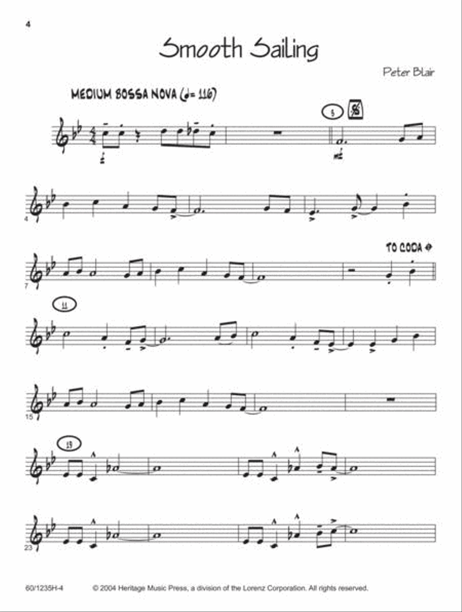 Jazz Basics - Vibes Jazz Ensemble scores gallery preview page 4