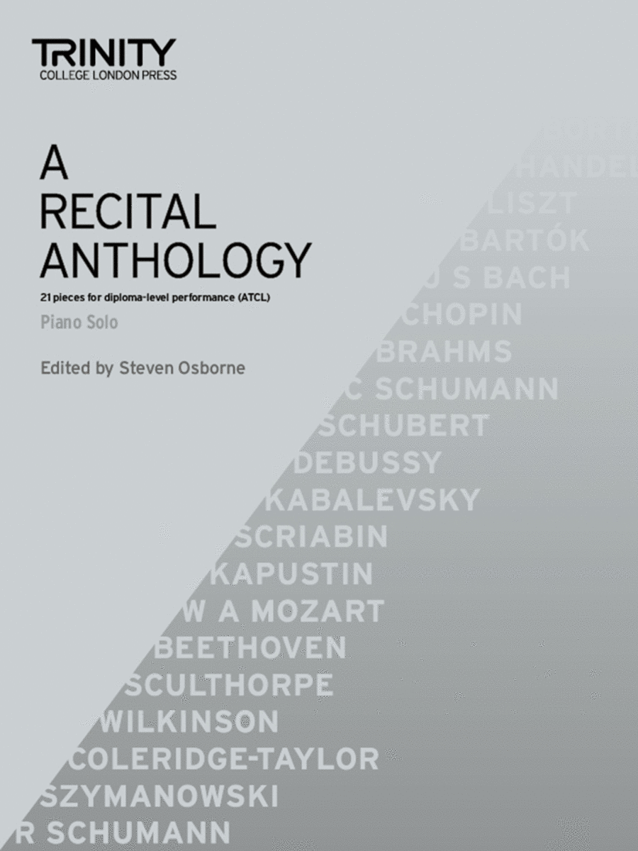 A Recital Anthology - Piano Solo Piano Solo scores gallery preview page 1