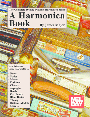 Book cover for Complete 10-Hole Diatonic Harmonica Series: A Harmonica Book