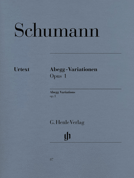 Schumann, Robert: Abegg variations F major op. 1