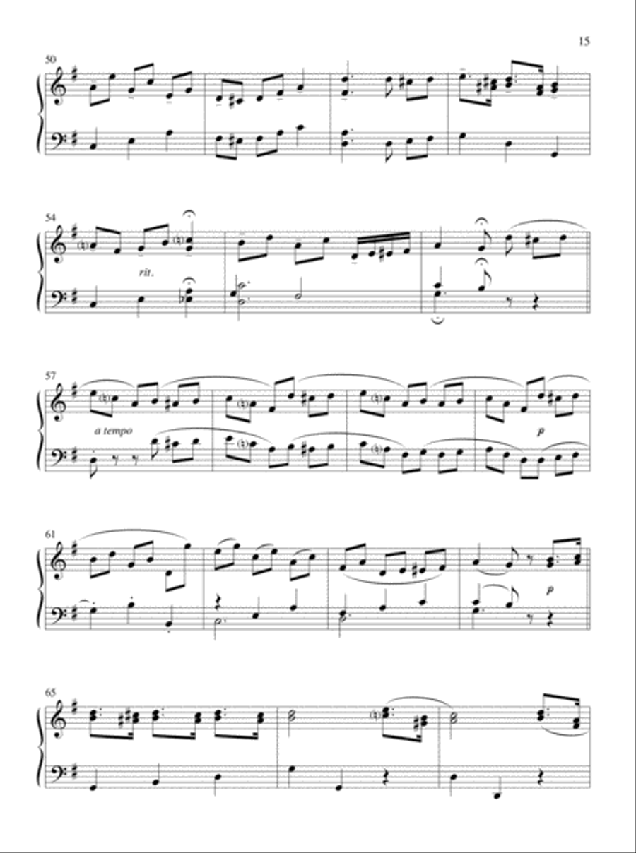 Christmas Carols and Classics Piano Solo scores gallery preview page 10