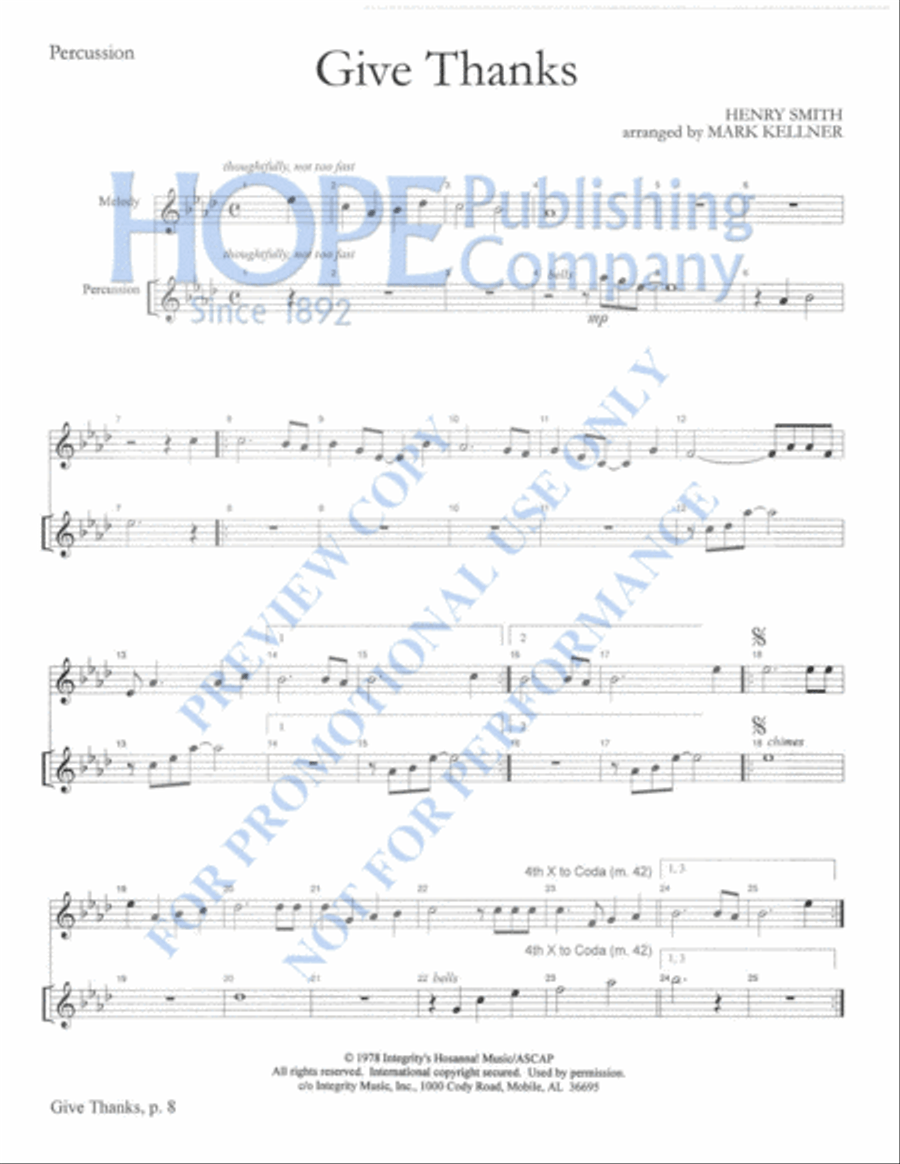 Praise Him with Instruments Orchestra scores gallery preview page 11