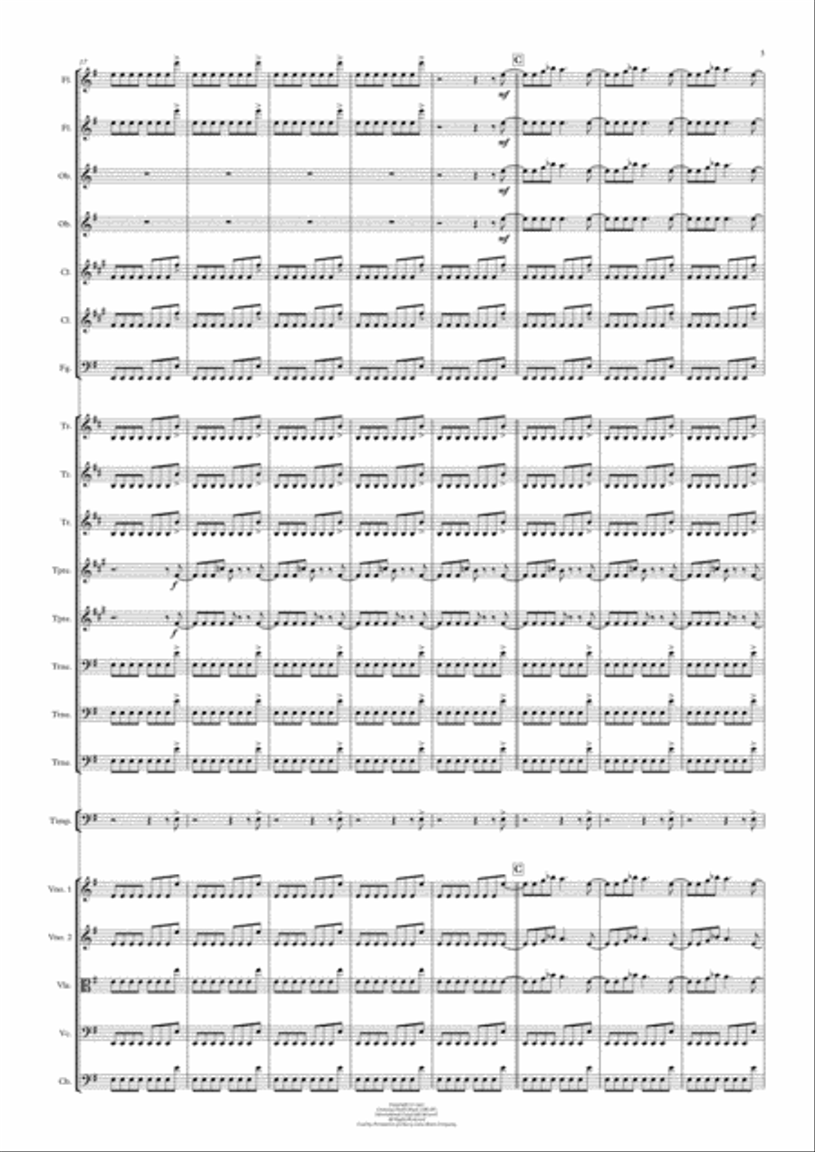 Enter Sandman Large Ensemble scores gallery preview page 3