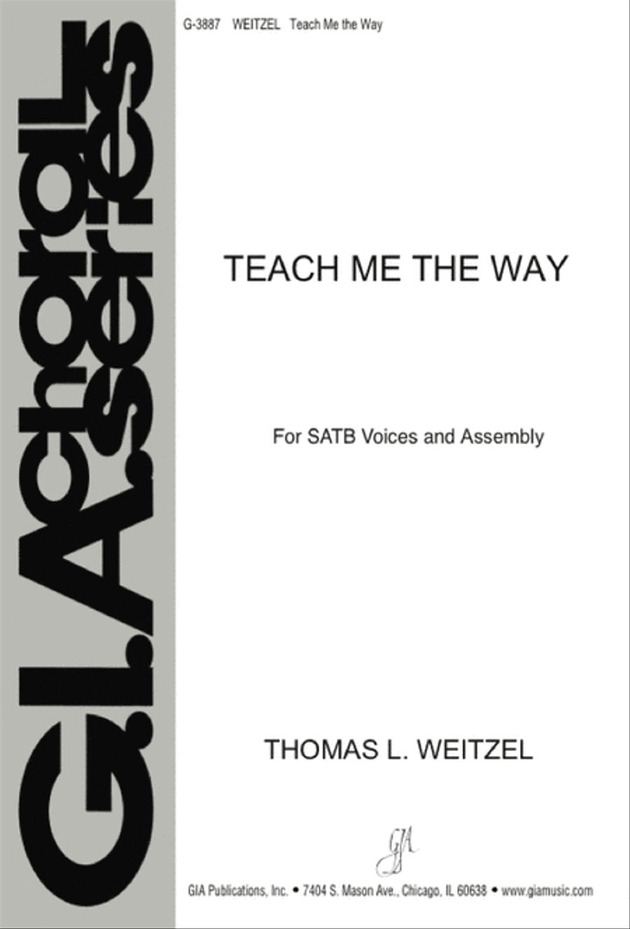 Teach Me the Way 4-Part scores gallery preview page 1