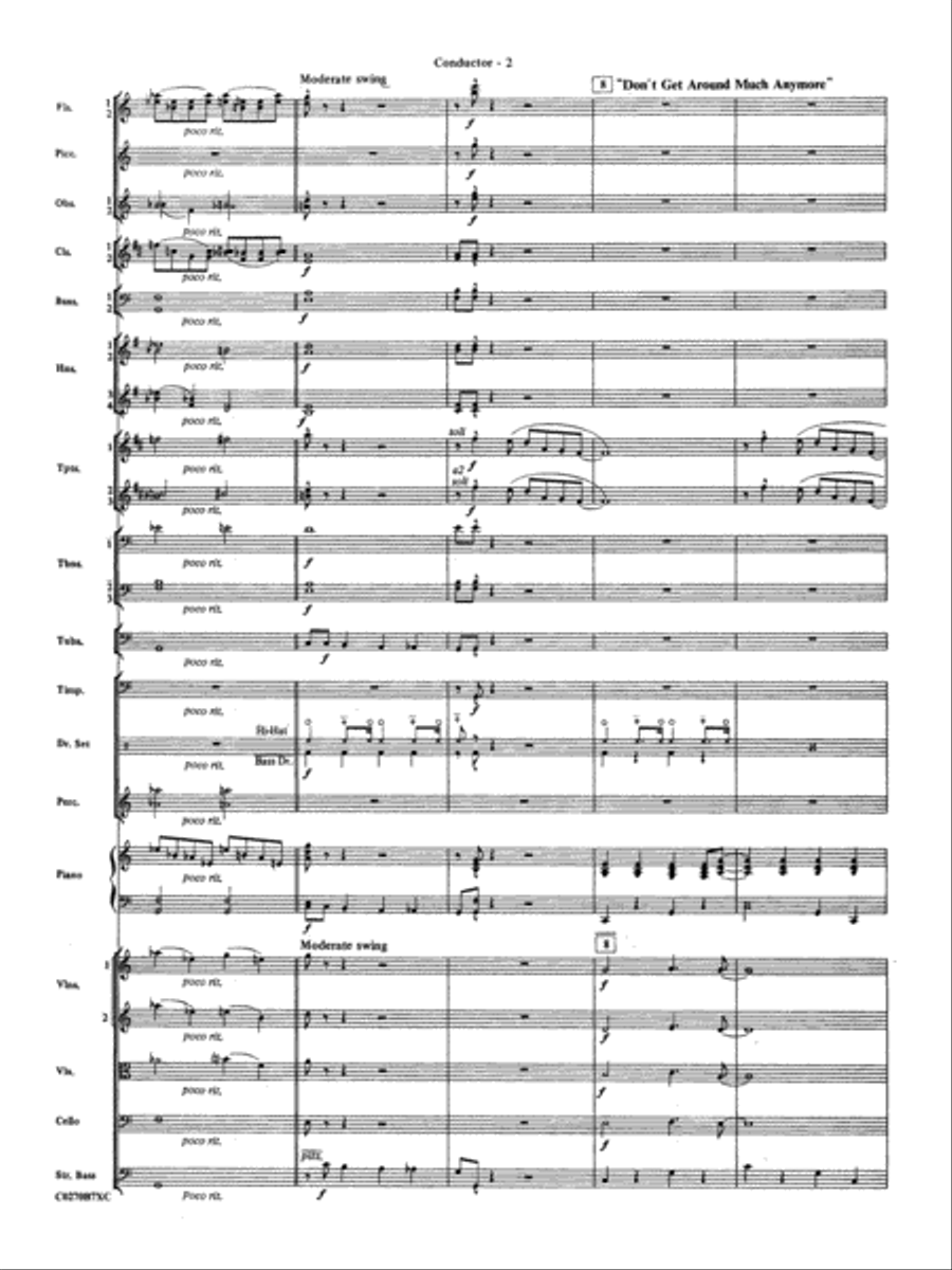 Duke Ellington: Score Duke Ellington: Score Full Orchestra scores gallery preview page 4