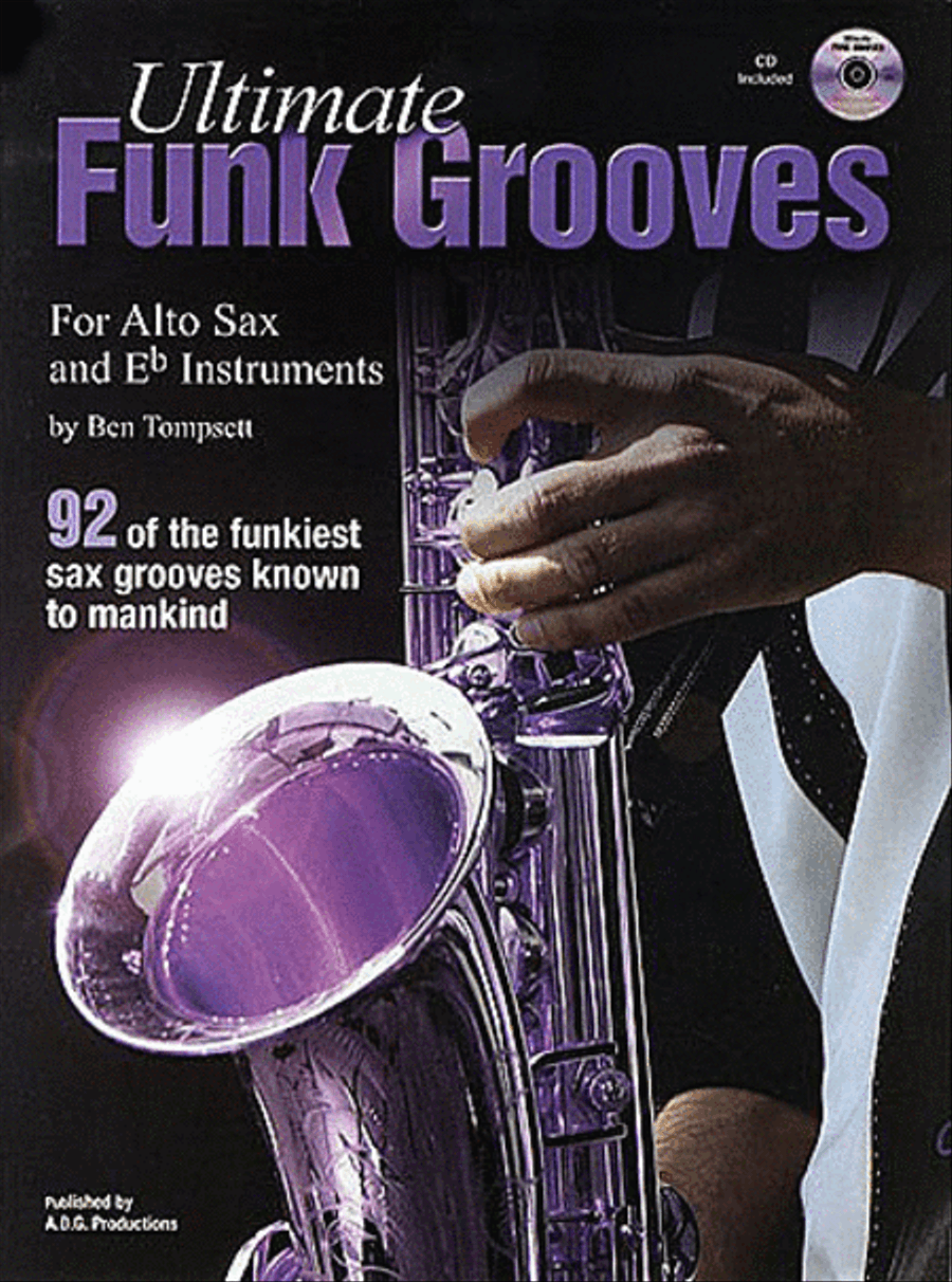 Ultimate Funk Grooves for Eb instruments E-Flat Instrument scores gallery preview page 1