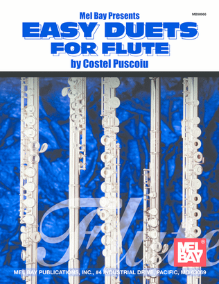 Book cover for Easy Duets for Flute