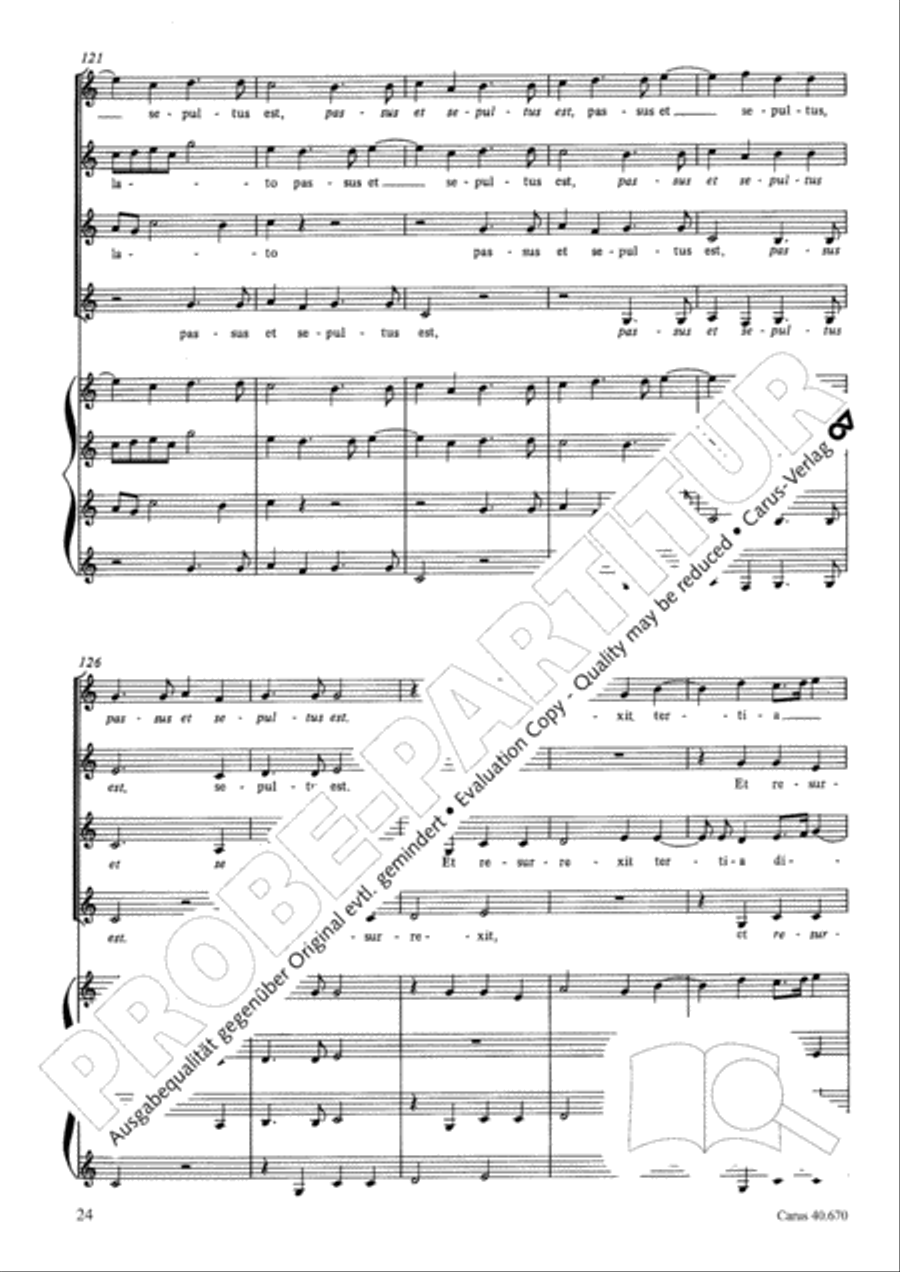 Missa in illo tempore Choir scores gallery preview page 37