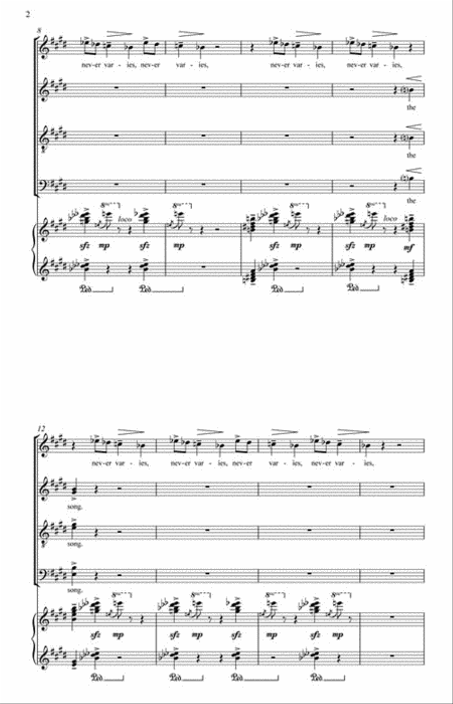 Animal Crackers II 4-Part scores gallery preview page 3