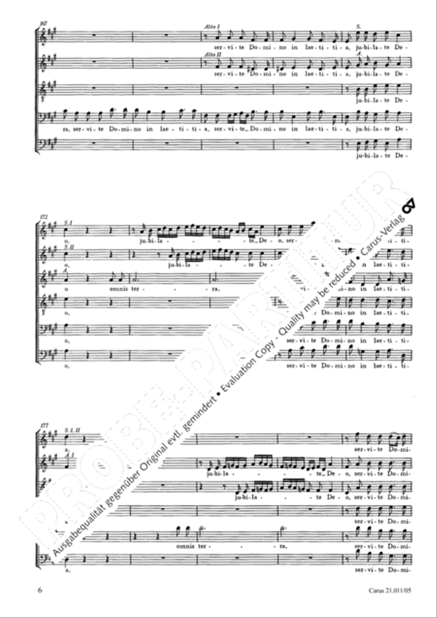 Jubilate Deo Choir scores gallery preview page 7