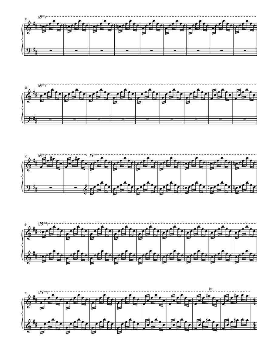 After the War Piano Solo scores gallery preview page 3
