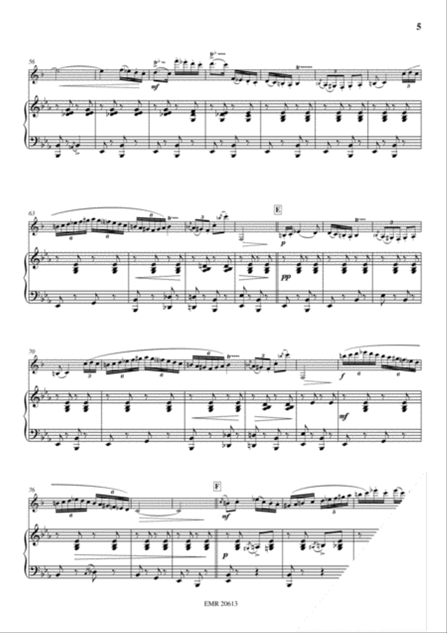 Hora Staccato Hora Staccato Clarinet Solo scores gallery preview page 5