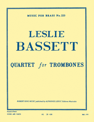 Book cover for Quartet (trombones 4)